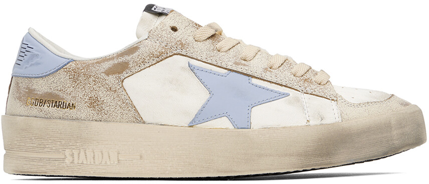 

Белые кроссовки Stardan Golden Goose