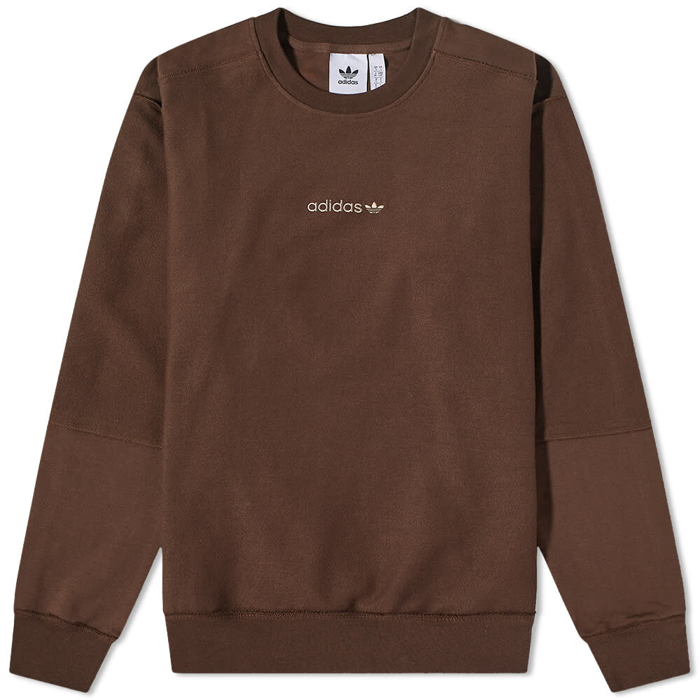 

Толстовка Adidas Loopback Crew Sweat, Коричневый