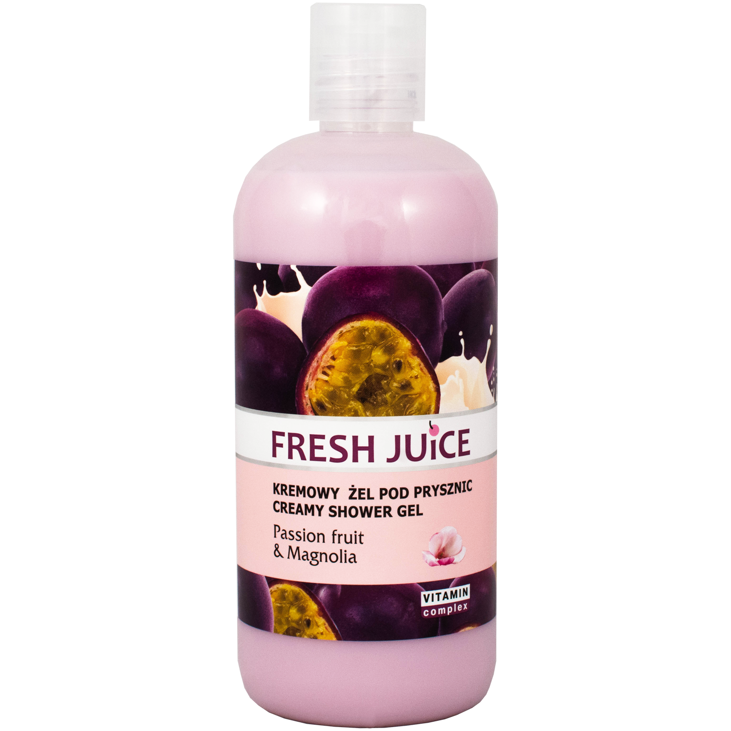 Fresh Juice крем-гель для душа маракуйя и магнолия, 500 мл fresh juice крем гель для душа локват и абрикос 300 мл