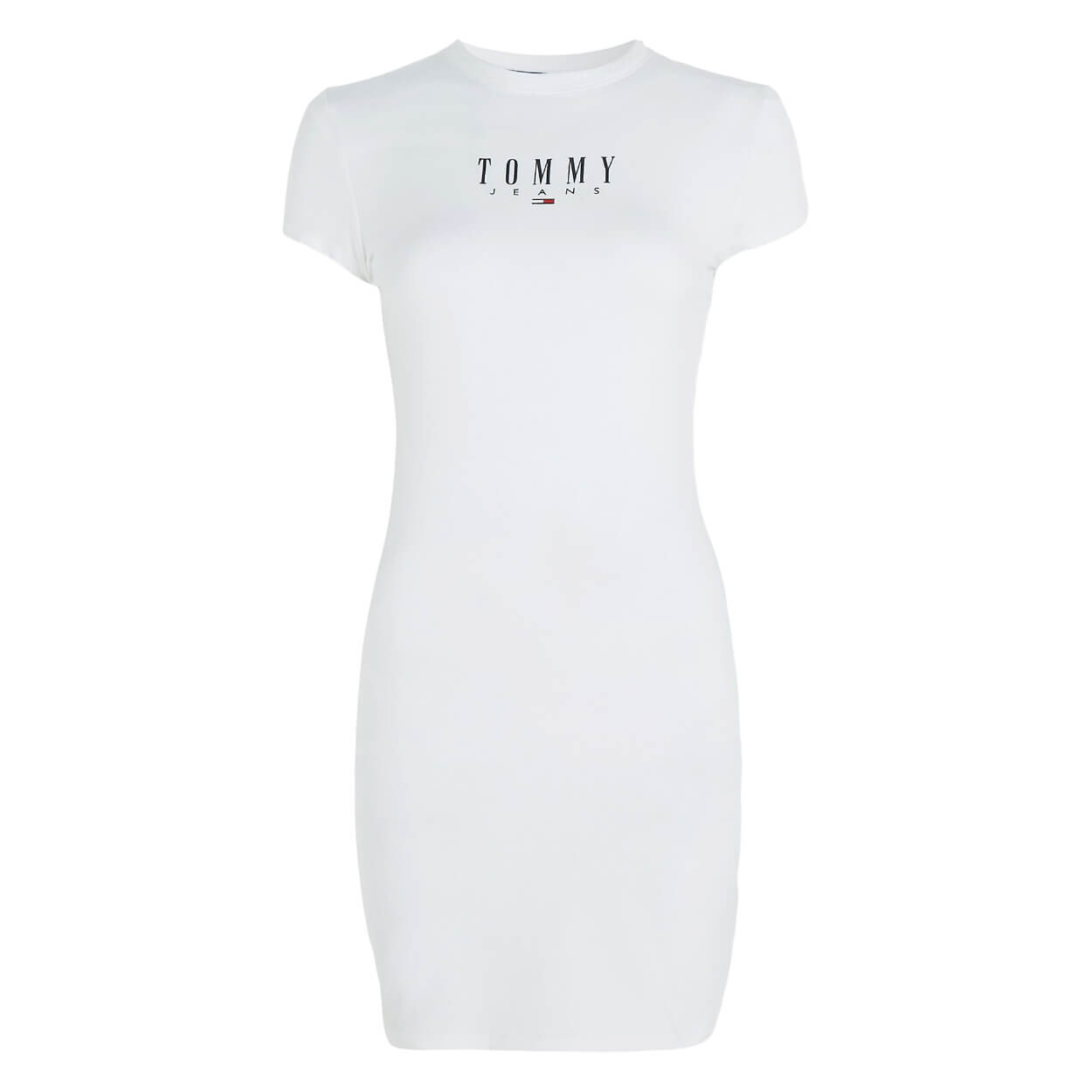 

Платье Tommy Jeans by Tommy Hilfiger Solid Logo Bodycon, белый