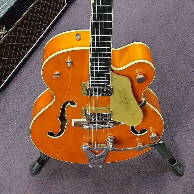 Gretsch G6120T-59 Vintage Select '59 Chet Atkins Hollow Body с Bigsby G6120T-59 Vintage Select '59 Chet Atkins Hollow Body with Bigsby