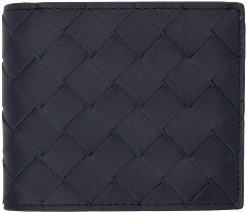 

Черный бумажник в два сложения Bottega Veneta