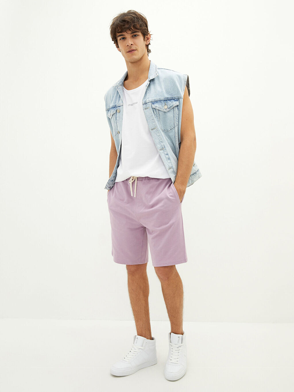 

Трикотажные мужские шорты Slim Fit LCW Casual