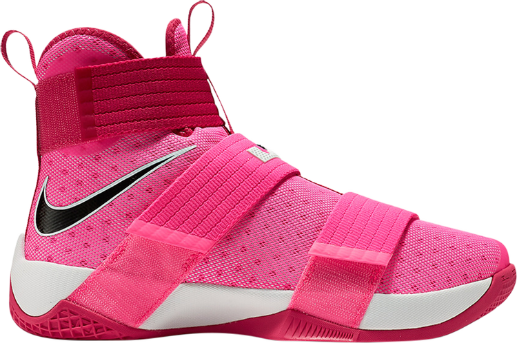 цена Кроссовки Nike LeBron Soldier 10 'Think Pink', розовый