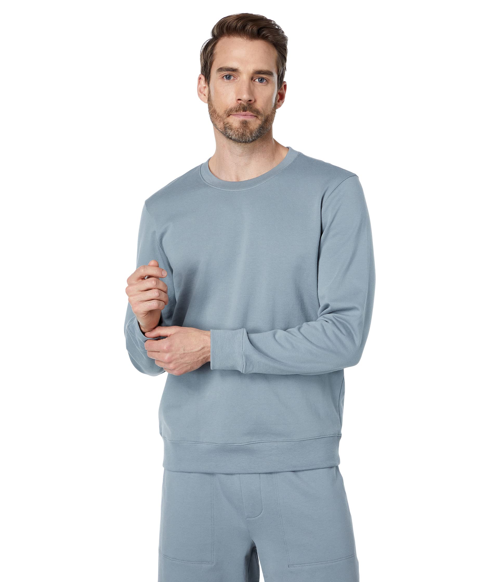 Пуловер Barefoot Dreams, MC Fleece Cot/Span Crew Neck Sweatshirt кювета для краски blue dolphin 32 5x34 см