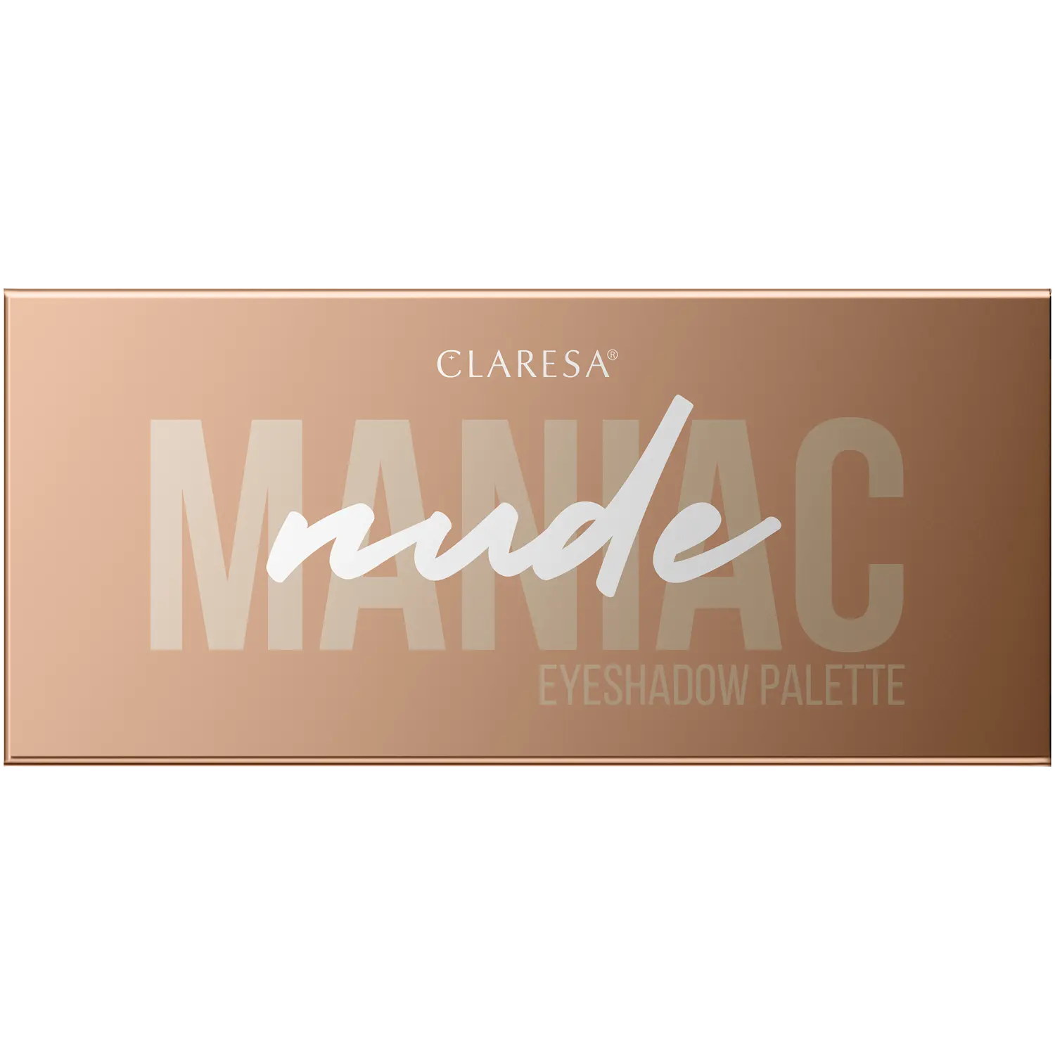 

Claresa палетка теней для век nude maniac, 12 г