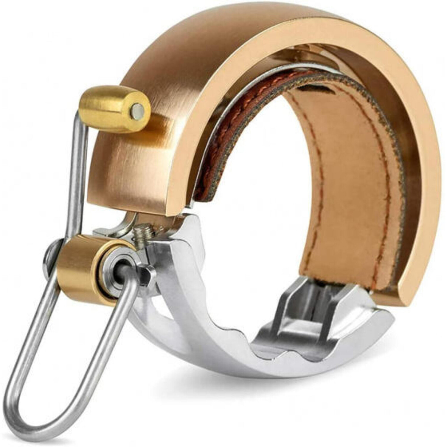 

Звонок Knog Oi Luxe Small 22,2 мм, серебро - золото