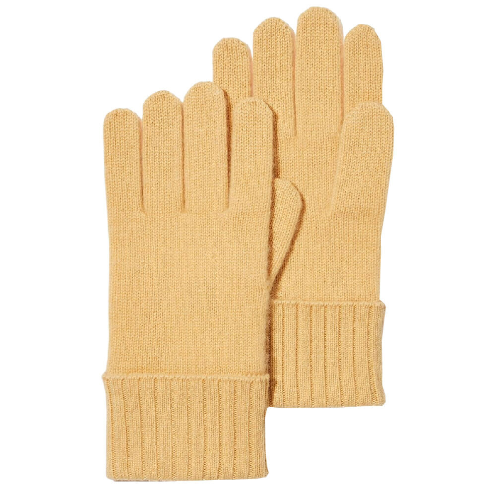 

Перчатки Uniqlo Cashmere, желтый