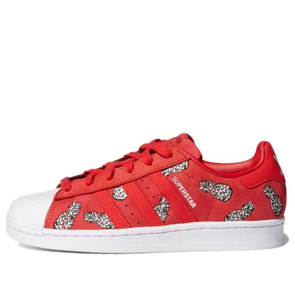 

Кроссовки Adidas Originals Superstar 'Red White', Красный