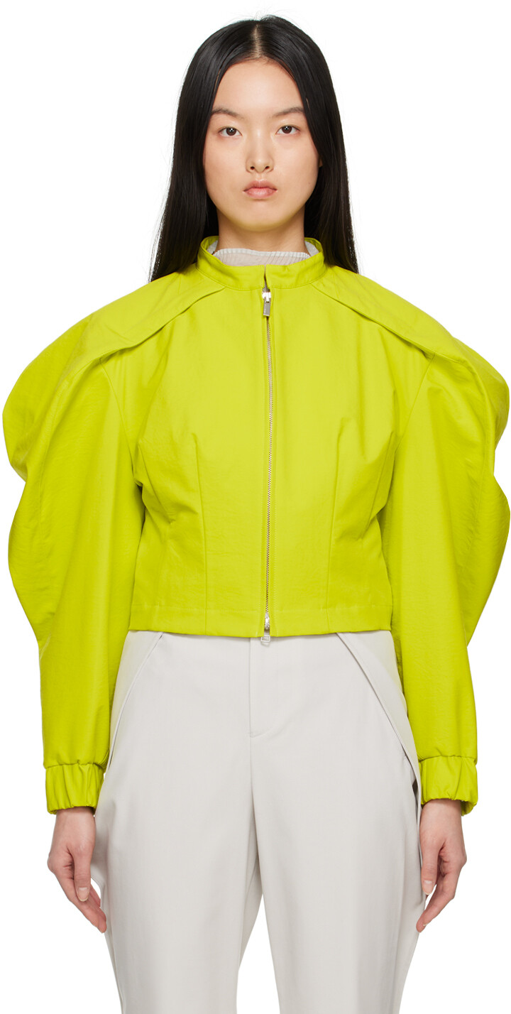

Желтая куртка R Issey Miyake, Желтый