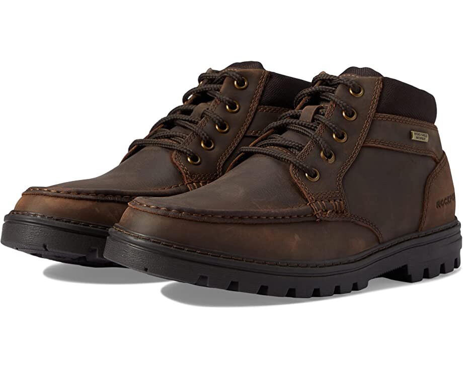 

Ботинки Weather Ready English Moc Boot Rockport, коричневый