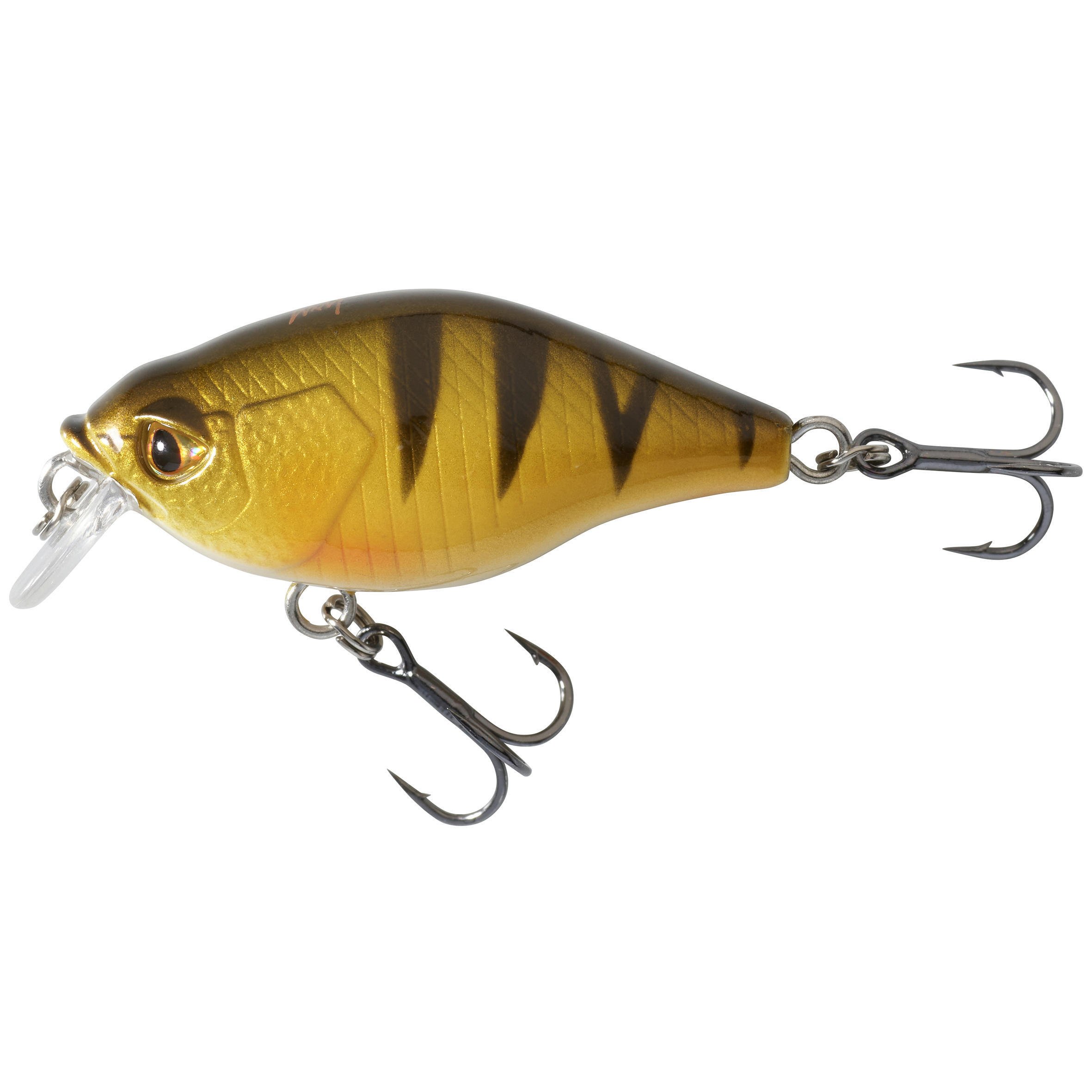 Воблер Crankbait Shallow Runner WXM CRKSR 40 F окунь CAPERLAN, зеленый/неоновый пастельный оранжевый - фото