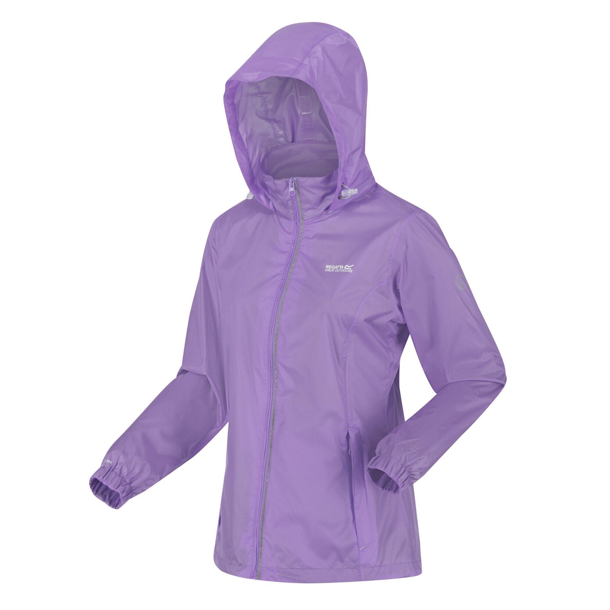 Куртка Regatta Corinne IV легкая непромокаемая, фиолетовый