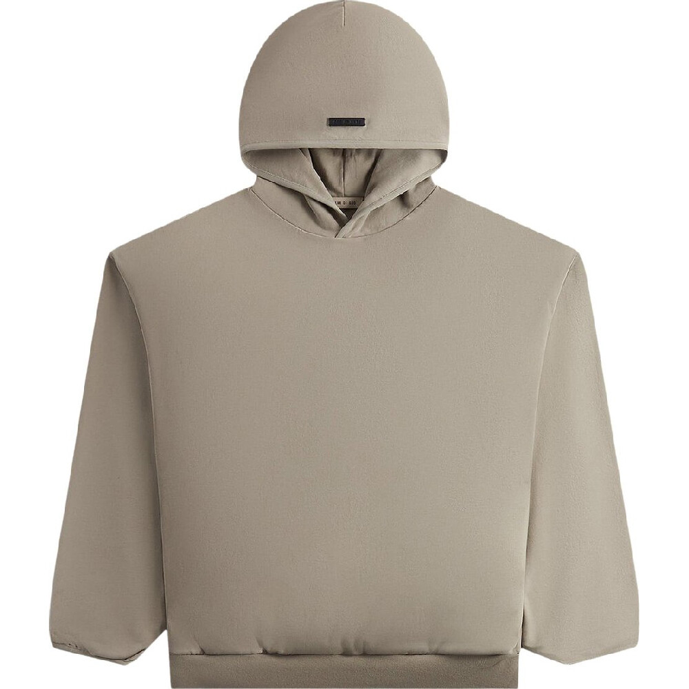 Худи Fear of God Sport Nylon High Neck, серо-коричневый