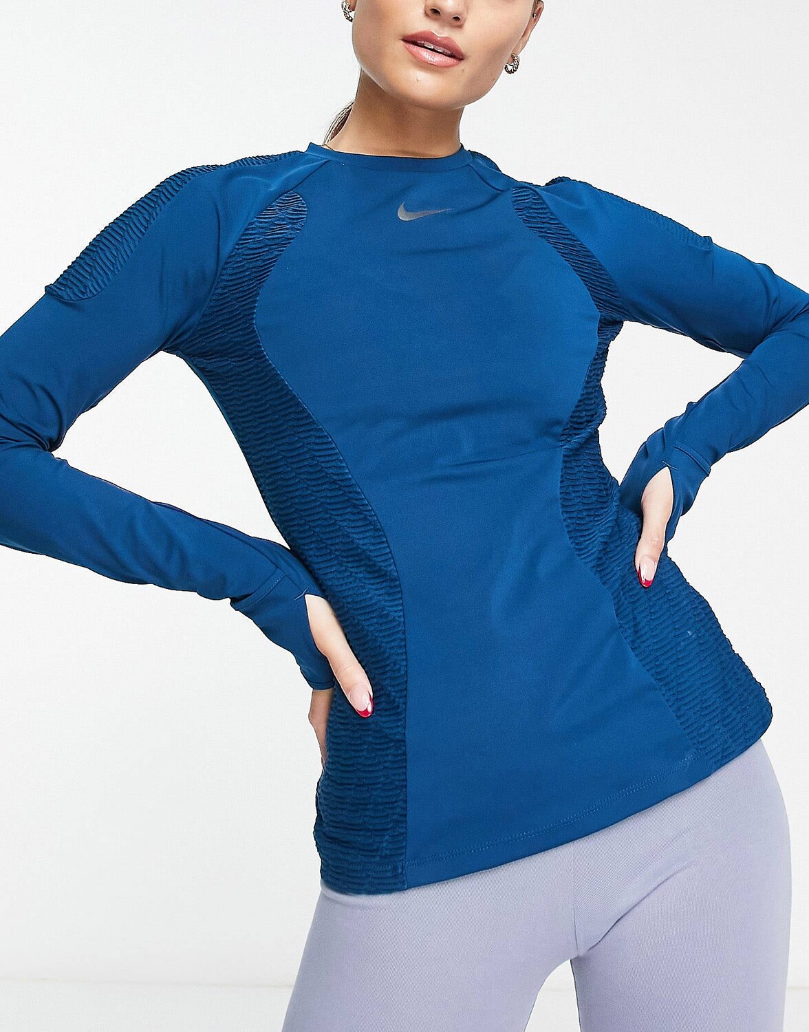 

Темно-синий топ с длинными рукавами Nike Running Run Division Dri-FIT ADV