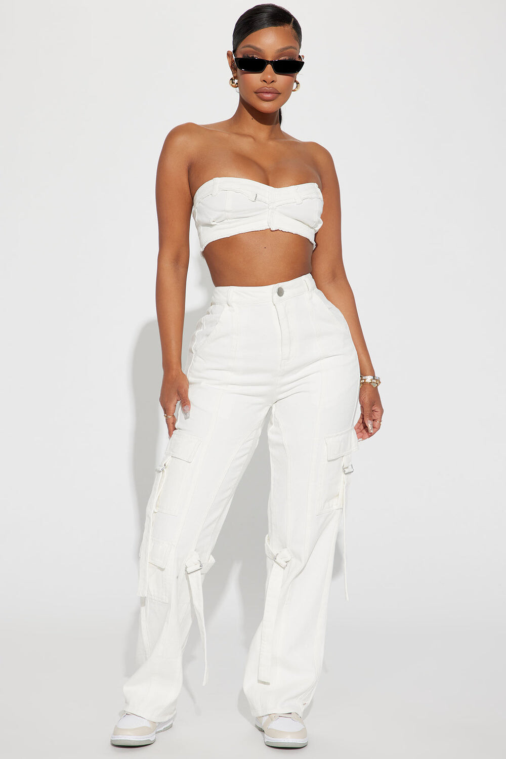 

Джинсы Fashion Nova V27525, белый