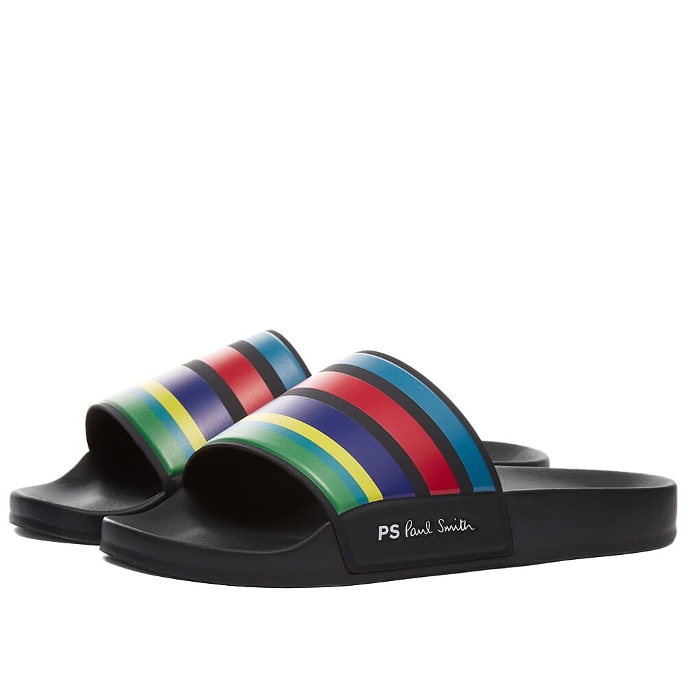 

Шлепанцы Paul Smith Multi Stripe Pool Slide