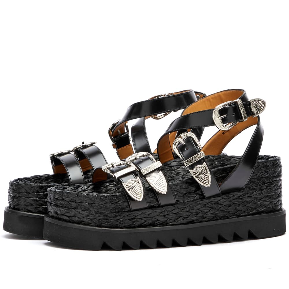 

Сандалии Toga Pulla Leather Platform Sandal