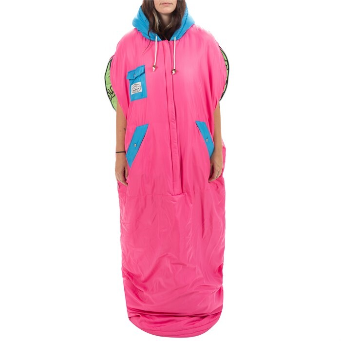 

Спальный мешок Poler The Napsack, зелёный/розовый