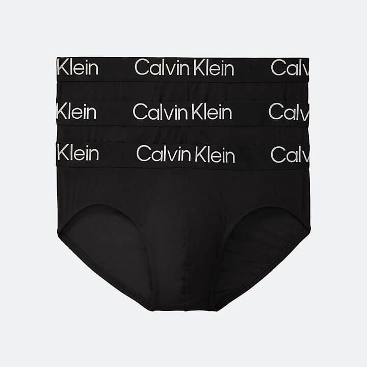 

Трусы-брифы Calvin Klein Ultra-Soft Modern (3 шт.), черный