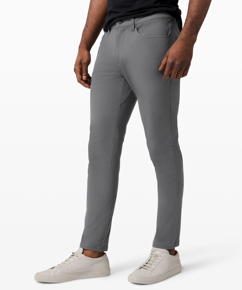 

Брюки ABC Slim-Fit с 5 карманами Lululemon, серый
