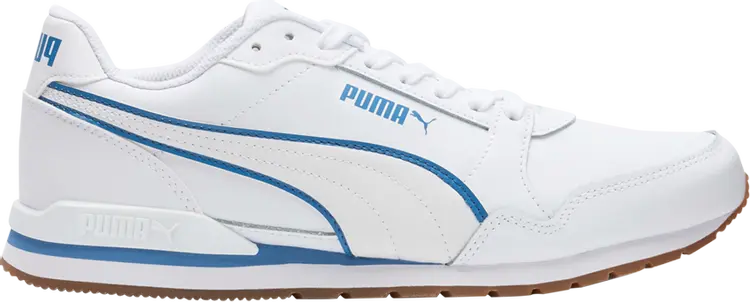 

Кроссовки Puma ST Runner V3 Bold White Vallarta Blue, белый