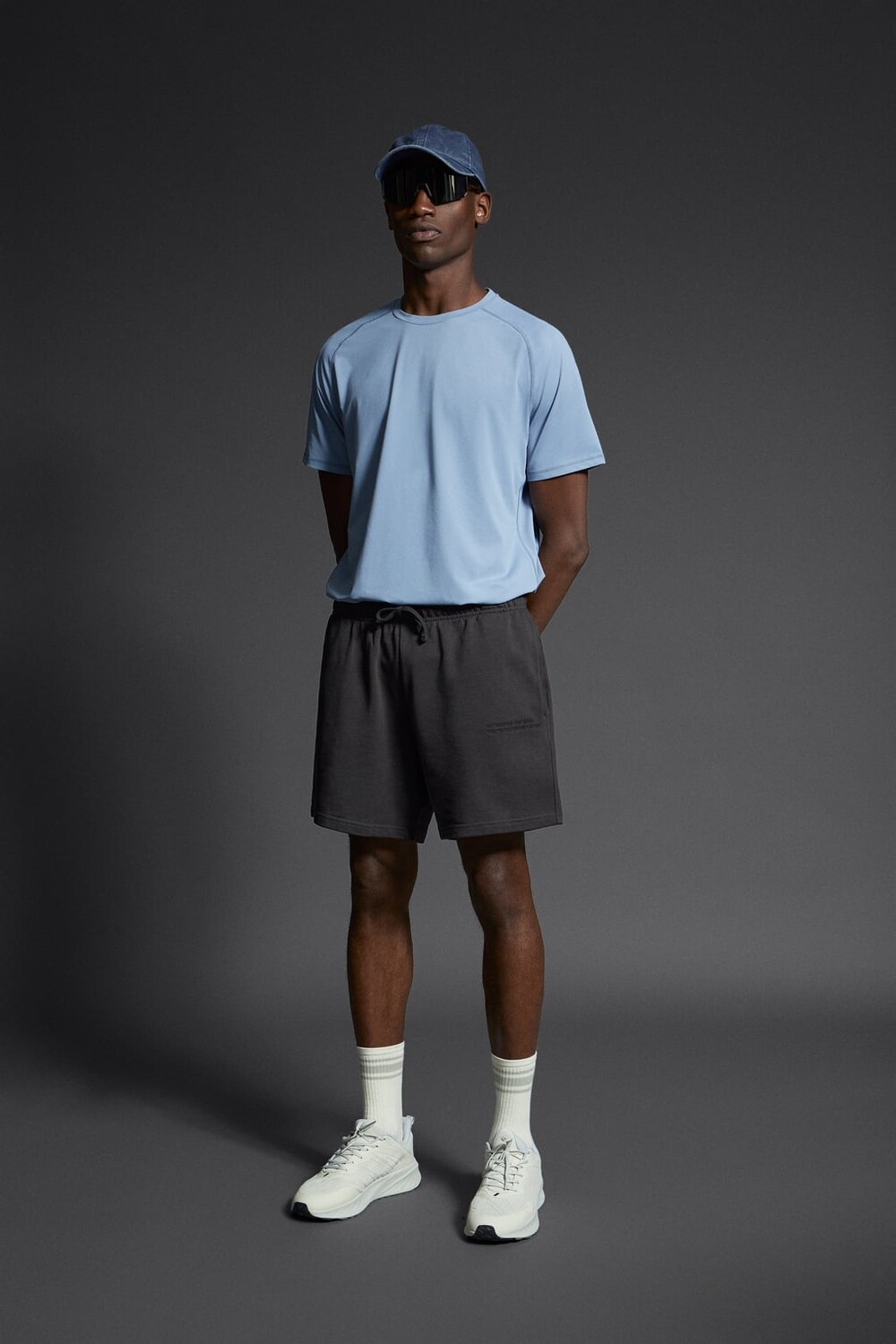 

Футболка для базовой тренировки ZARA, синий