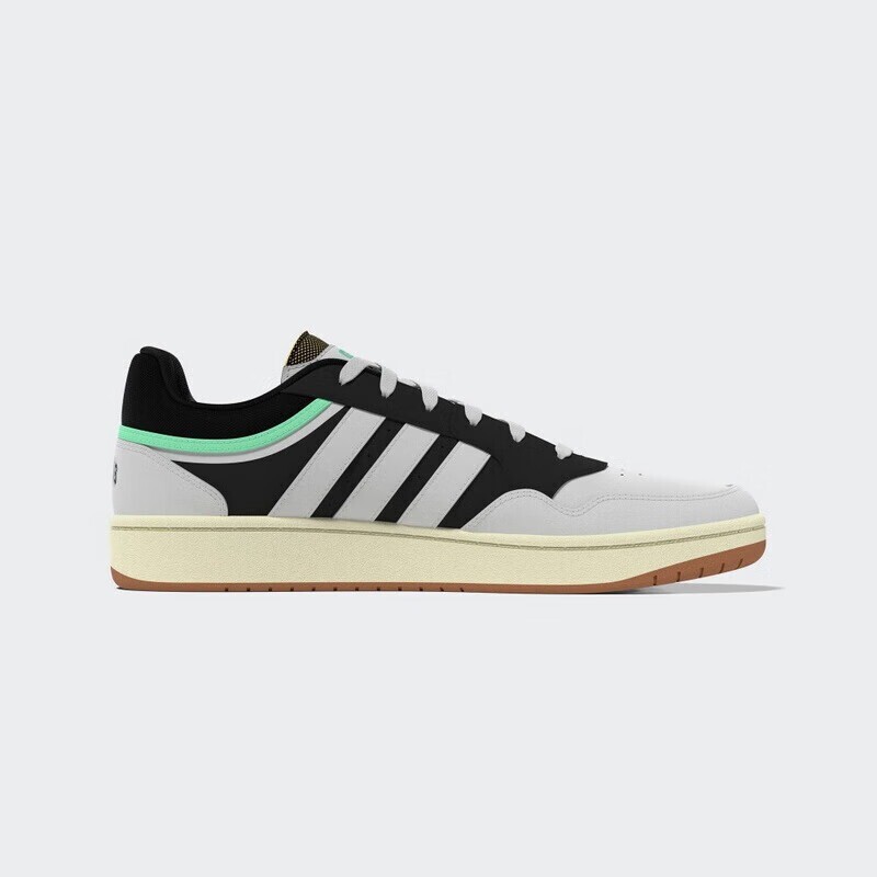 

Кроссовки Adidas NEO HOOPS 3.0, серый/черный/бирюзовый