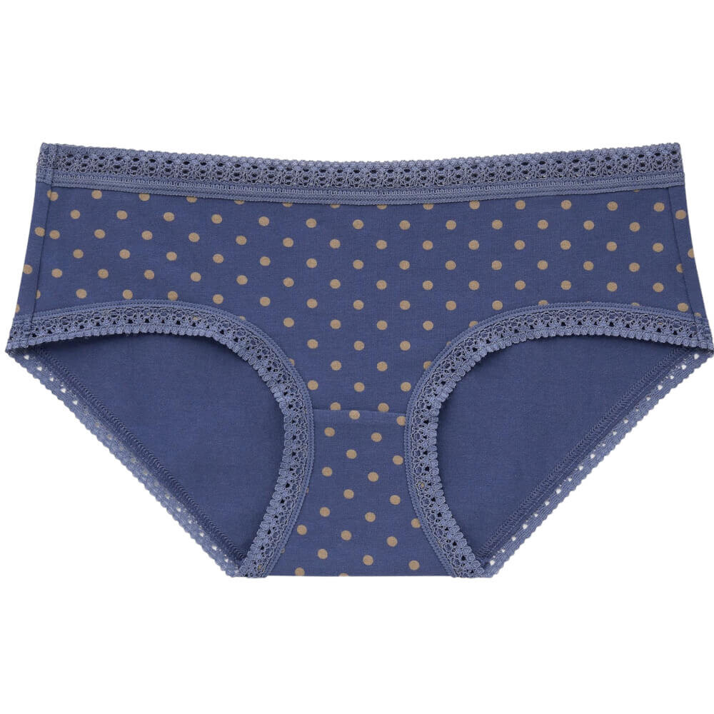 

Трусы Uniqlo Dotted Hiphugger, синий