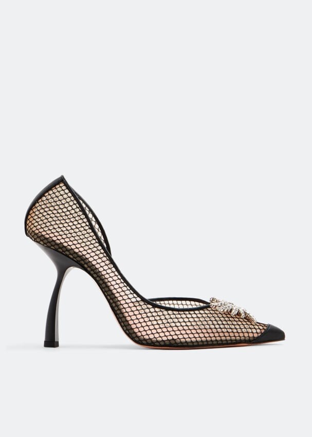 

Туфли PIFERI Ursula mesh net d'Orsay pumps, черный