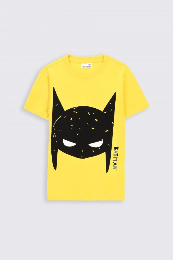 

Футболка с короткими рукавами Coccodrillo Batman, желтый
