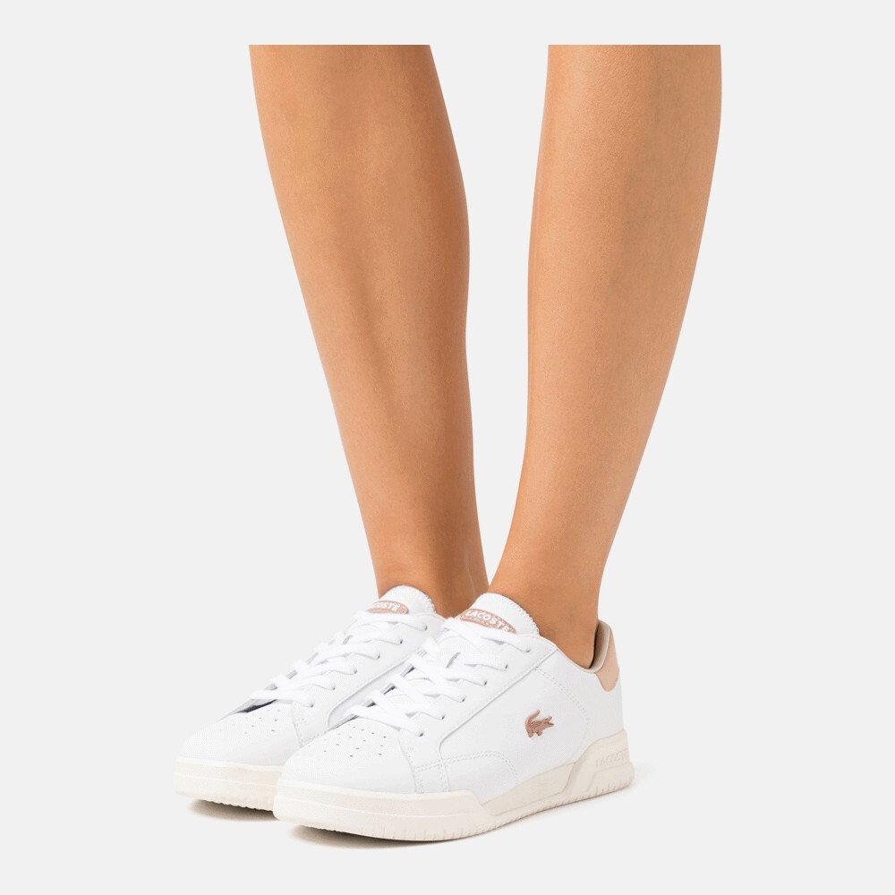 

Кроссовки Lacoste Twin Serve , white/light pink