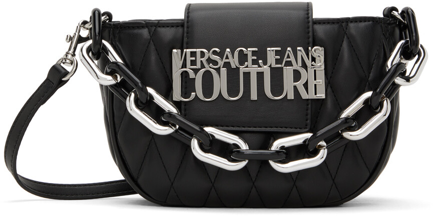 

Черная сумка-петля Versace Jeans Couture