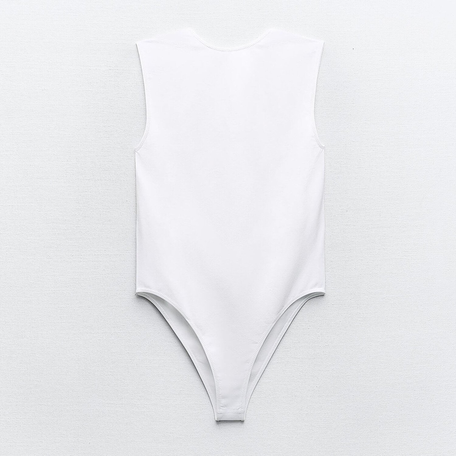 Боди Zara Sleeveless Seamless, белый