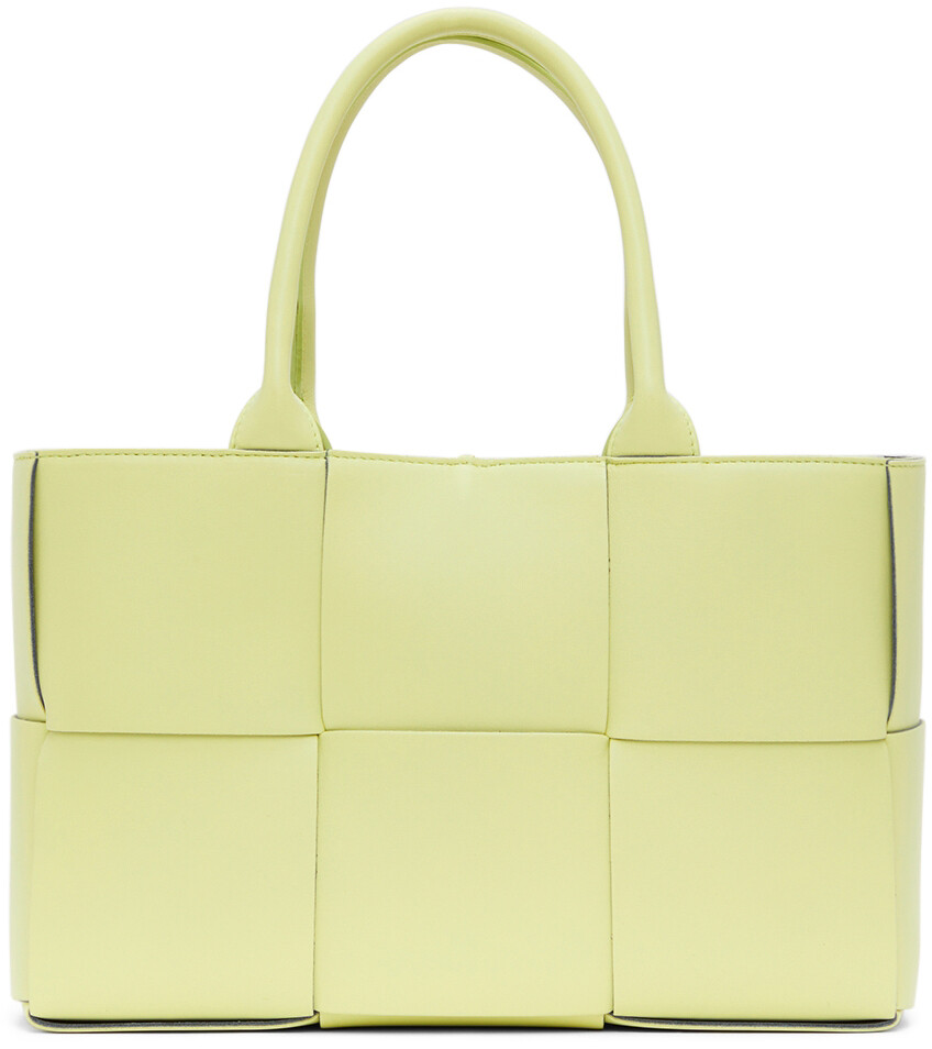 

Желтая большая сумка Arco Bottega Veneta