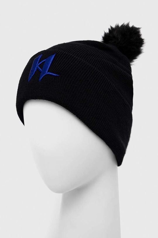 

Шерстяная шапка Karl Lagerfeld, черный