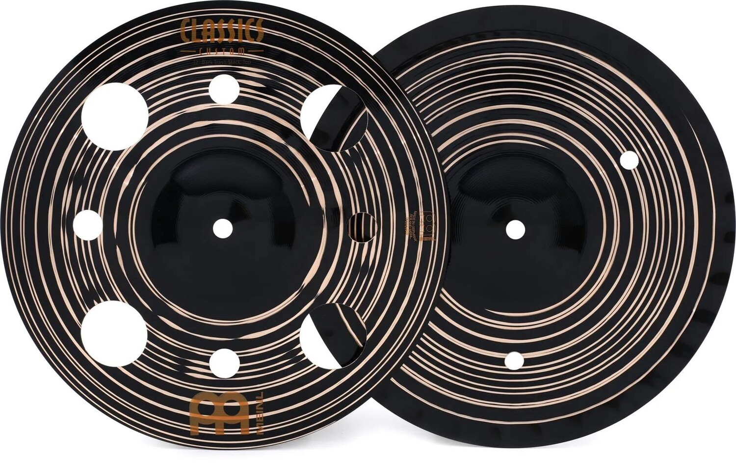 

Тарелки Meinl 12-дюймовые тарелки Classics Custom Dark Trash Stack