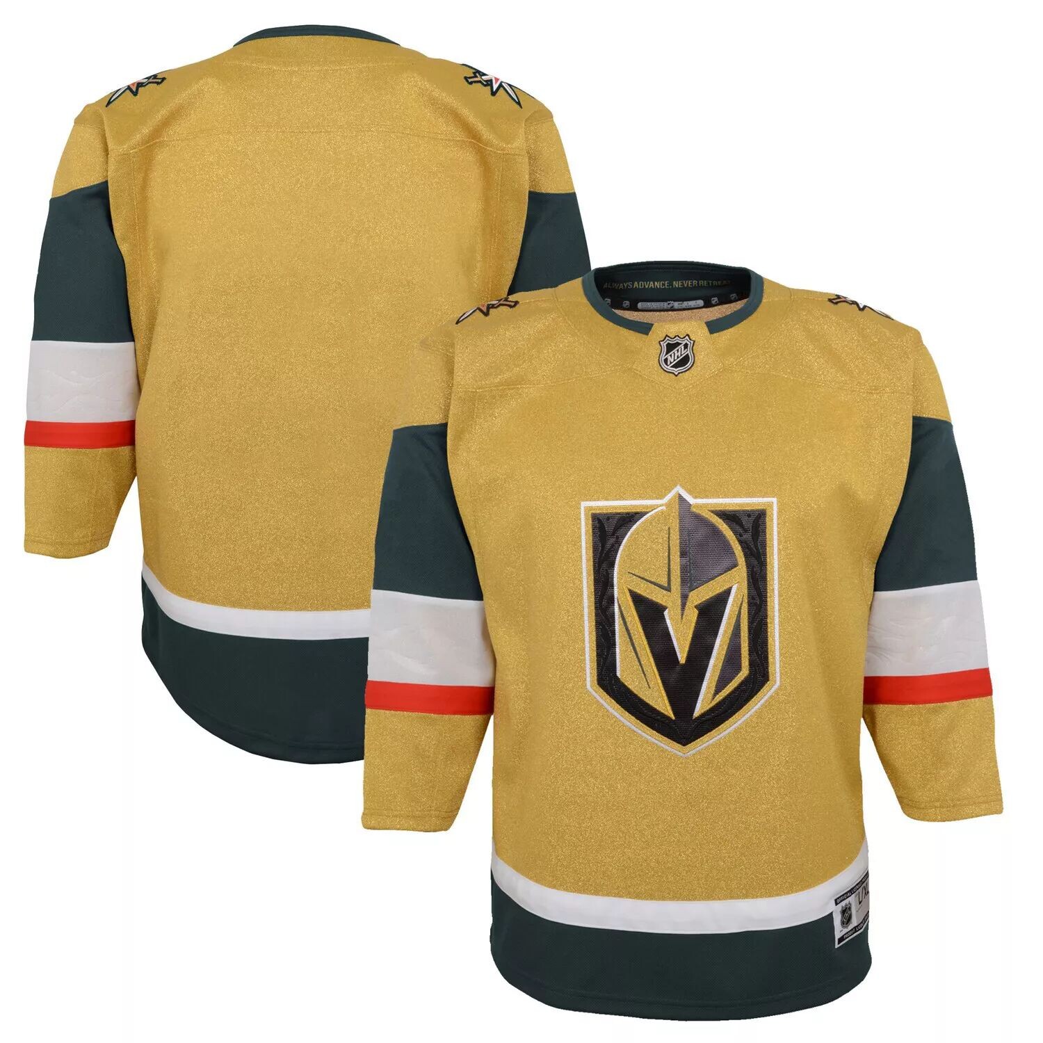 

Альтернативная майка Preschool Gold Vegas Golden Knights 2020/21 Outerstuff