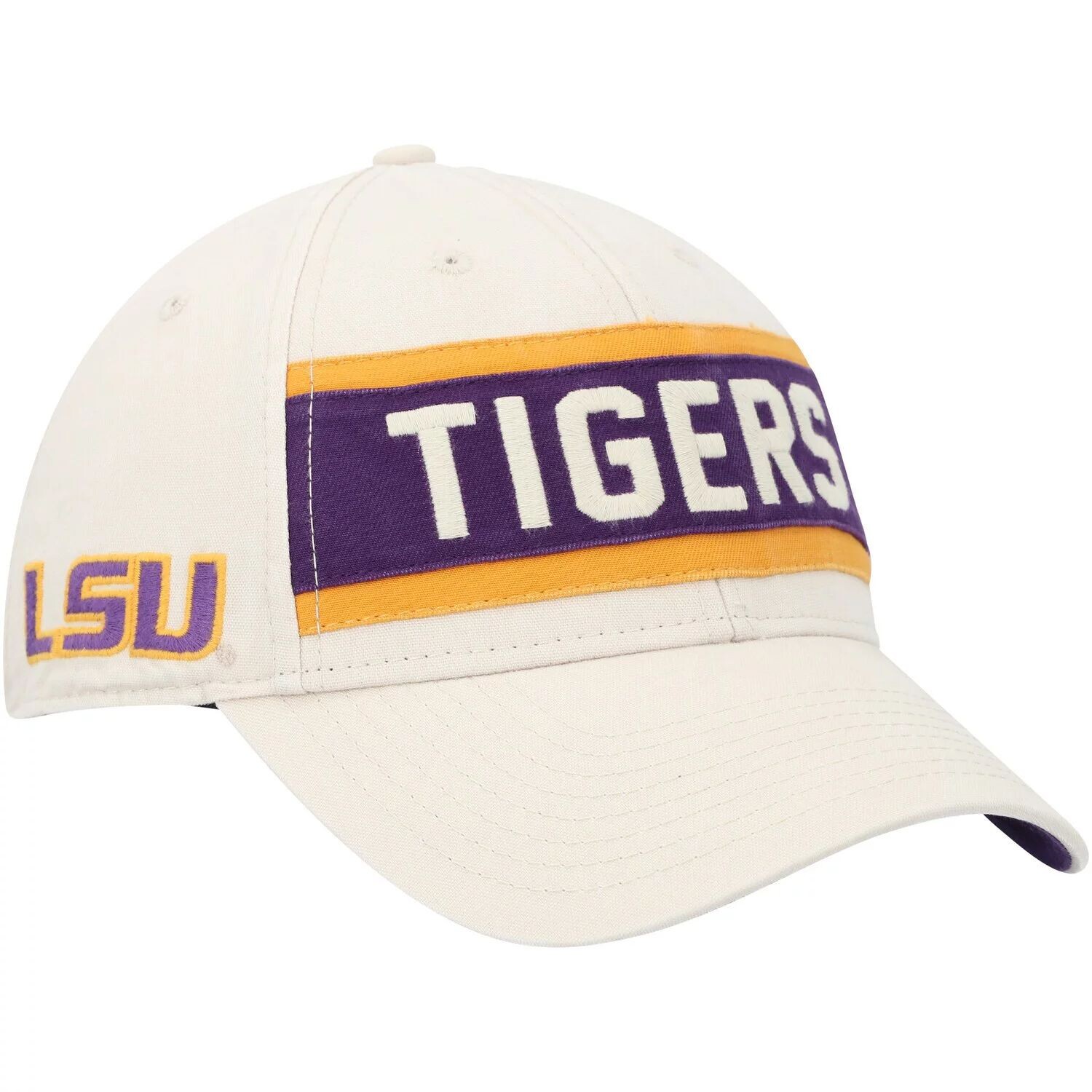 

Мужская кремовая регулируемая кепка LSU Tigers Crossroad MVP '47 кремового цвета