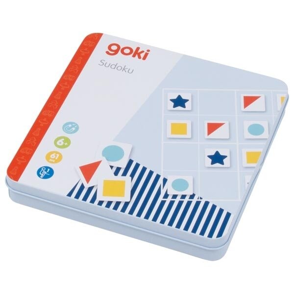 

Магнитная игра-судоку в металлической коробке Goki