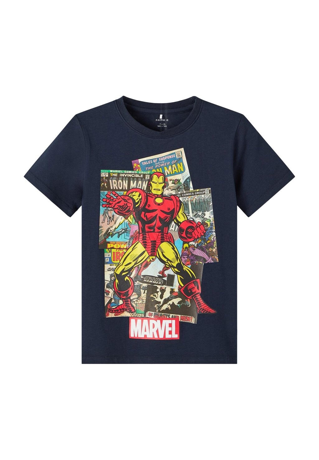 

Футболка с принтом MARVEL NKMASIAN Name it, цвет blau