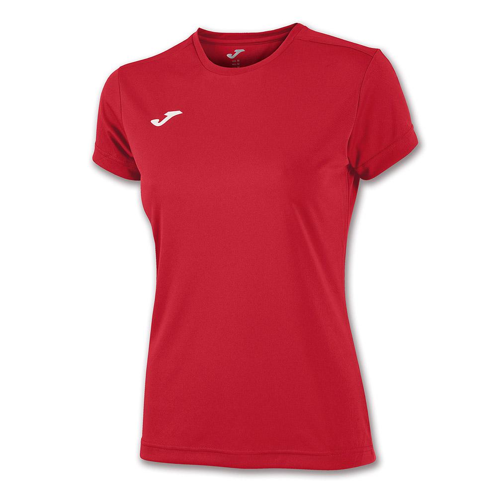 Футболка Joma Combi, красный футболка joma combi размер 12л 2xs красный