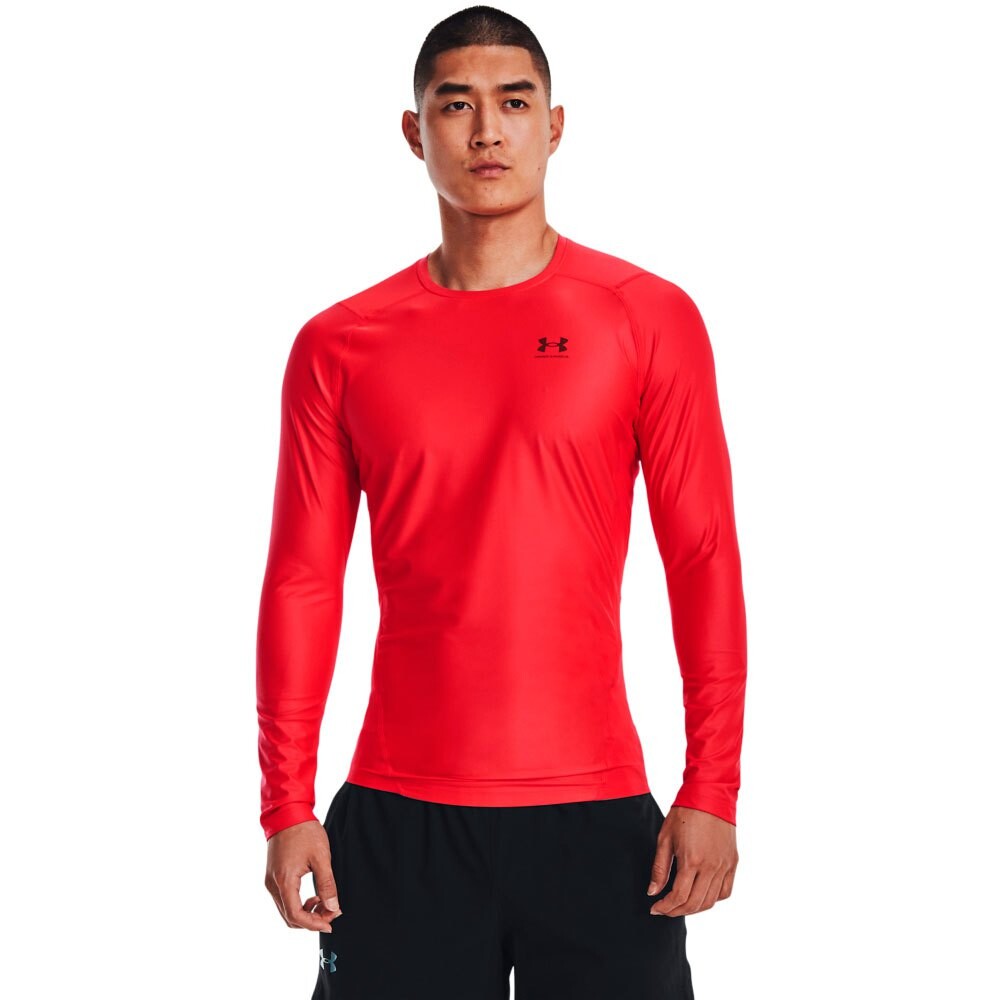 

Футболка с длинным рукавом Under Armour HeatGear Iso-Chill Comp, красный