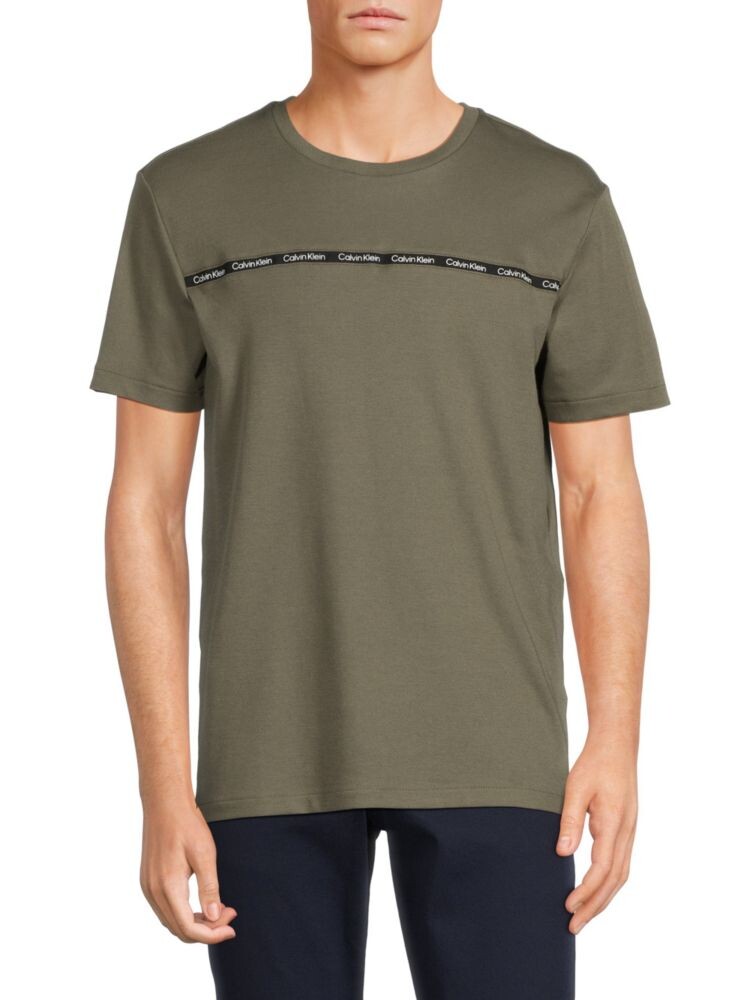 

Футболка с логотипом Calvin Klein, цвет Dusty Olive