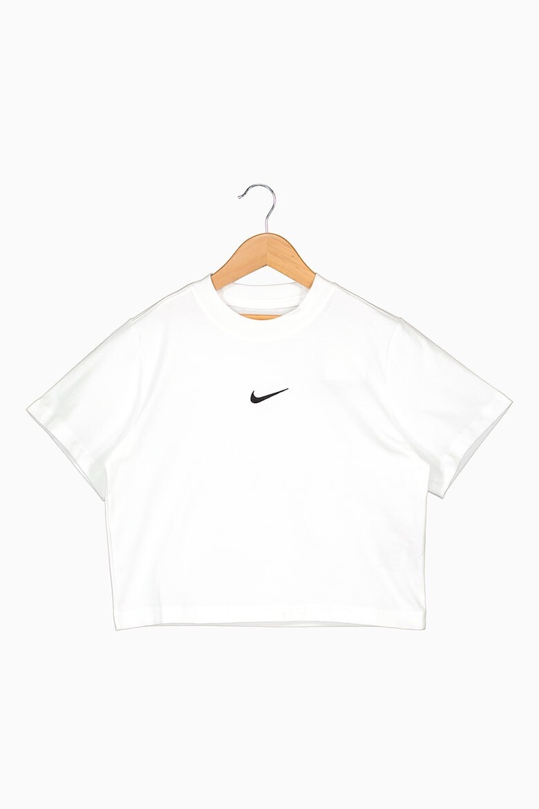 

Футболка с овальным вырезом свободного кроя Nike, белый