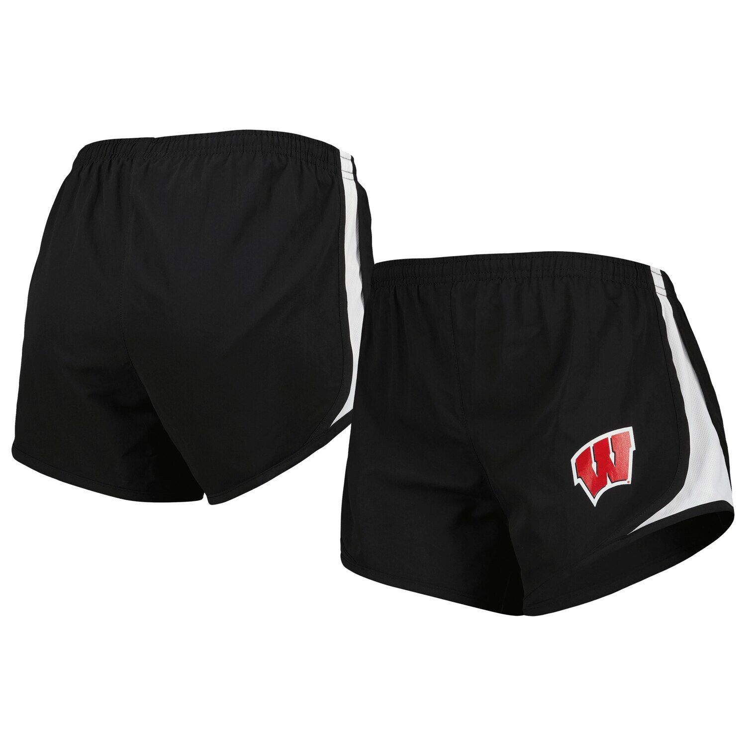 

Женские черные спортивные шорты Wisconsin Badgers