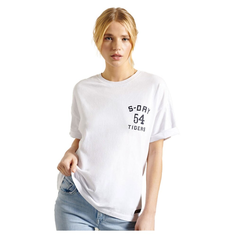 

Футболка Superdry Military Narrative Boxy, белый