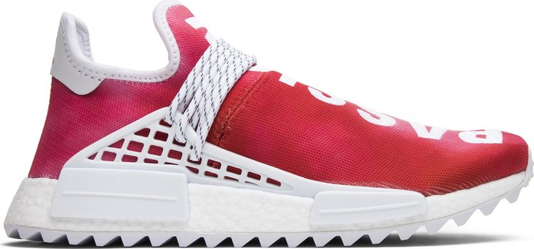 Кроссовки Adidas Pharrell x NMD Hu Trail 'Passion' China Exclusive, красный - фото