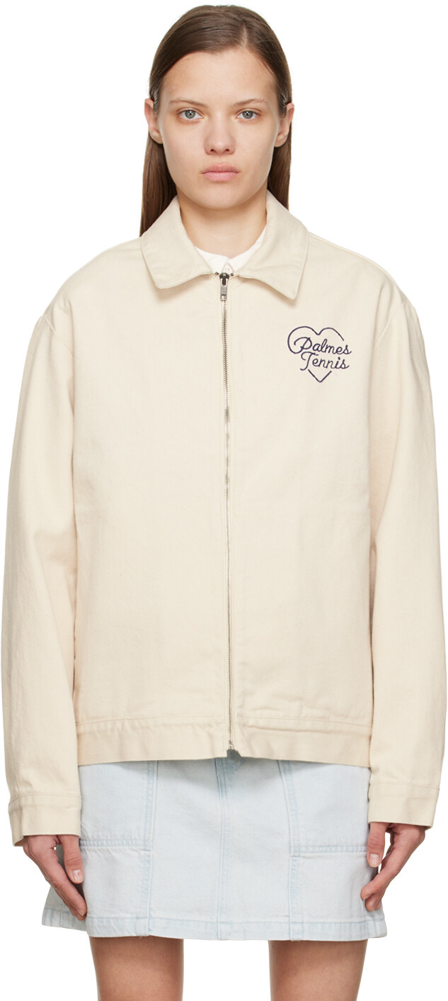 

Джинсовая куртка Off-White Love Palmes, Белый