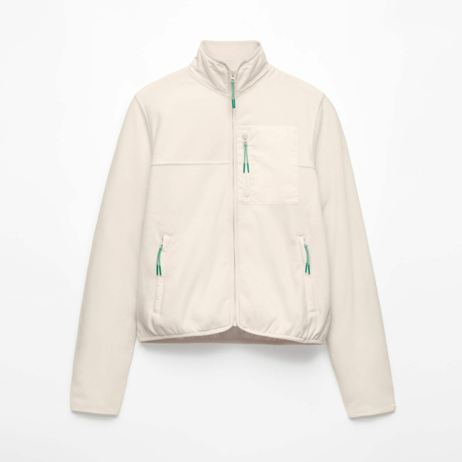 

Куртка Oysho Fleece, экрю